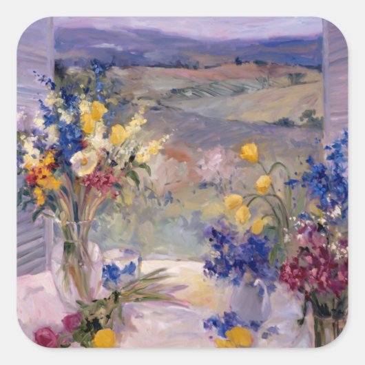 トスカニーフローラ スクエアシール (正面)