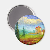 トスカニーポピー マグネット (正面/裏面)