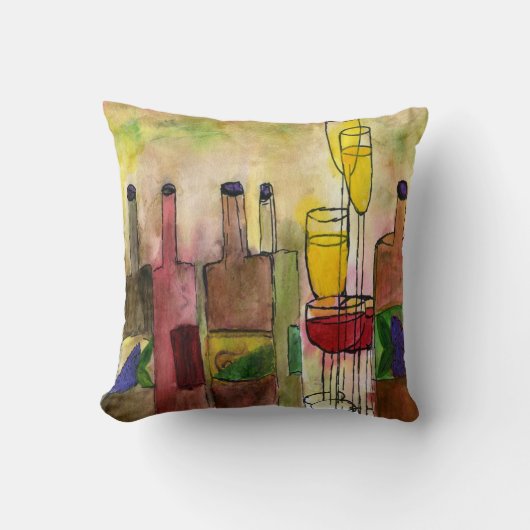 トスカニーワイン装飾用クッション クッション (正面)