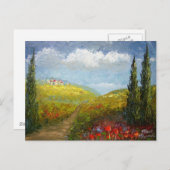 トスカニーヴィレイタリアンッジ ポストカード (正面/裏面)