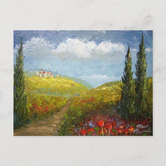 トスカニーヴィレイタリアンッジ ポストカード (正面)