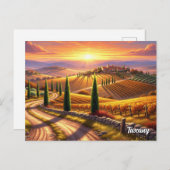 トスカニーヴイタリアンィラ ポストカード (正面/裏面)