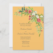 トスカラフルカン結婚ザメ 招待状 (正面)