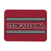 トスカルーサ千鳥格子の – マグネット (横)