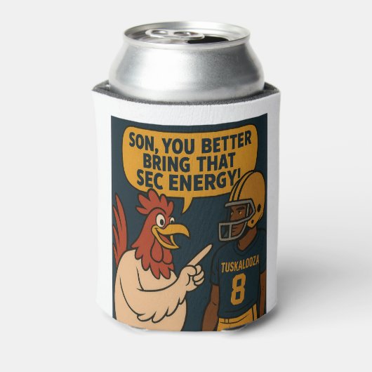 トスカロオザチキンコーチ小小ージー 缶クーラー (缶裏面)