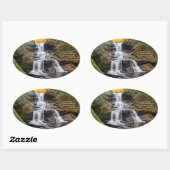 トスカロラ滝 楕円形シール (シート)