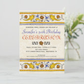 トスカンイタリアンパーティの招待状 招待状 (スタンド正面)