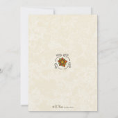 トスカンイタリアンパーティの招待状 招待状 (裏面)