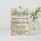 トスカンワイナリー結婚のリハーサルディナー招待状 招待状 (スタンド正面)