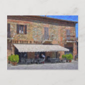 トスカーナのはがき、トリタディシエナ ポストカード (正面)