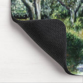 トスカーナのオリーブの木 マウスパッド (コーナー)