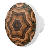 トスカーナのガーデンキッチンキャビネットのノブ～ セラミックノブ (右)