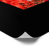 トスカーナのケシ ポスター (角)