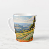 トスカーナのシーン4 カフェラテマグ (左アングル)