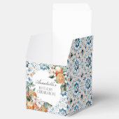 トスカーナのタイルイタリアン誕生日パーティーデザートの好意 フェイバーボックス (オープン)