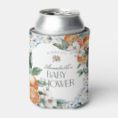 トスカーナのタイルイタリアン赤ちゃんシャワー好きバーウェア 缶クーラー (缶正面)