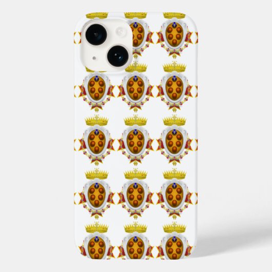 トスカーナのバナーグランドデューチー Case-Mate iPhoneケース (裏面)