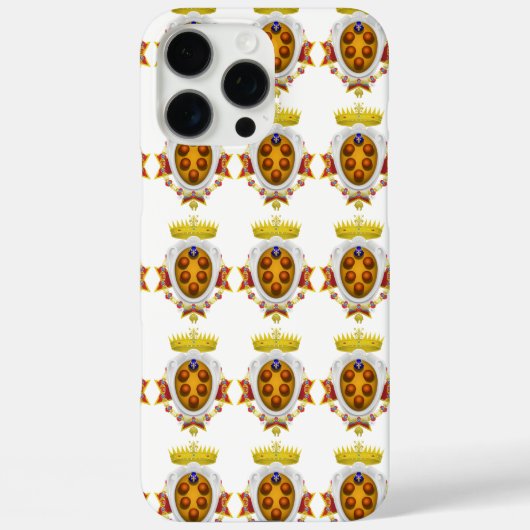 トスカーナのバナーグランドデューチー Case-Mate iPhoneケース (裏面)