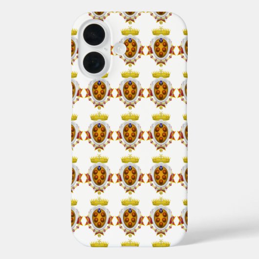 トスカーナのバナーグランドデューチー Case-Mate iPhoneケース (裏面)