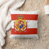 トスカーナのバナーグランド公国とコート・オブ・アームズTh クッション (ブランケット)