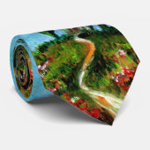 トスカーナのヒノキと地中海の松 ネクタイ (ロール)