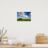 トスカーナのヒノキのポスター ポスター (キッチン)