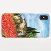 トスカーナのポピー / 花畑の風景 Case-Mate iPhoneケース (裏面(横))
