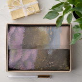 トスカーナのラベンダーフィールドとコテージデコページ 薄葉紙 (ギフト)