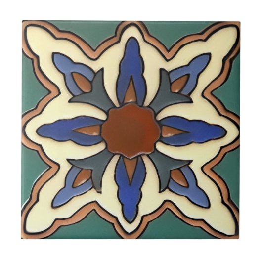 トスカーナのレトロタイル タイル (正面)