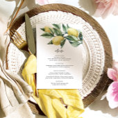 トスカーナのレモンのメニュー&ありがとう メニュー