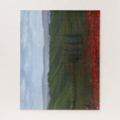 トスカーナの丘印象派絵画の挑戦 ジグソーパズル (縦)