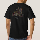 トスカーナの優雅さ Tシャツ (裏面)