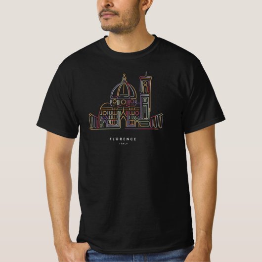 トスカーナの優雅さ Tシャツ (正面)