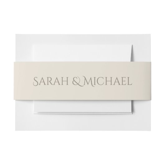 トスカーナの別荘 招待状 ベリーバンド 招待状ベリーバンド (正面例)