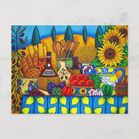 トスカーナの喜びポストカード ポストカード (正面)