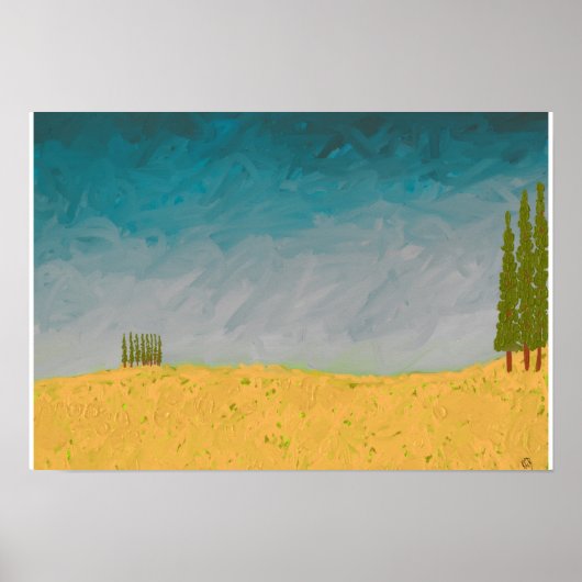 トスカーナの夏 ポスター (正面)