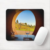 トスカーナの夕日 マウスパッド (マウス)