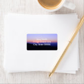 トスカーナの夕日 ラベル (インサイチュ)