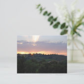 トスカーナの夕陽 ポストカード (スタンド正面)