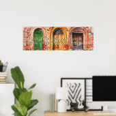 トスカーナの扉のポスター ポスター (ホームオフィス)