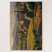 トスカーナの景色 ジグソーパズル (縦)