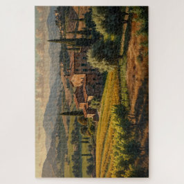 トスカーナの景色 ジグソーパズル