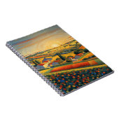 トスカーナの朝日 ノートブック (右側)