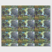 トスカーナの松果樹 ラッピングペーパー (フラット)