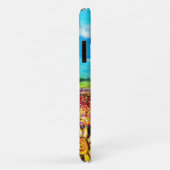 トスカーナの植物/畑，ケシとヒマワリ Case-Mate iPhoneケース (裏面/右)