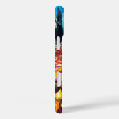 トスカーナの植物/畑，ケシとヒマワリ Case-Mate iPhoneケース (裏面 / 右)