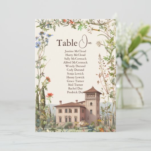 トスカーナの水色イタリアの目的地の結婚式 (スタンド正面)