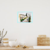 トスカーナの田舎 ポスター (キッチン)