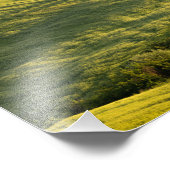 トスカーナの白い道の風景の写真プリント フォトプリント            (角)