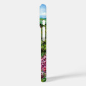 トスカーナの虹彩、紫色の花畑の風景 Case-Mate iPhoneケース (裏面 / 左)